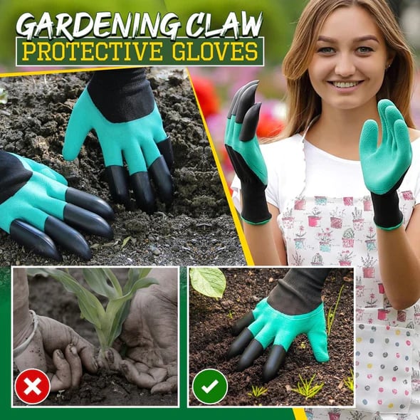 Heavy Duty Garden Claw Gloves – Dig, Plant & Protect with Ease!