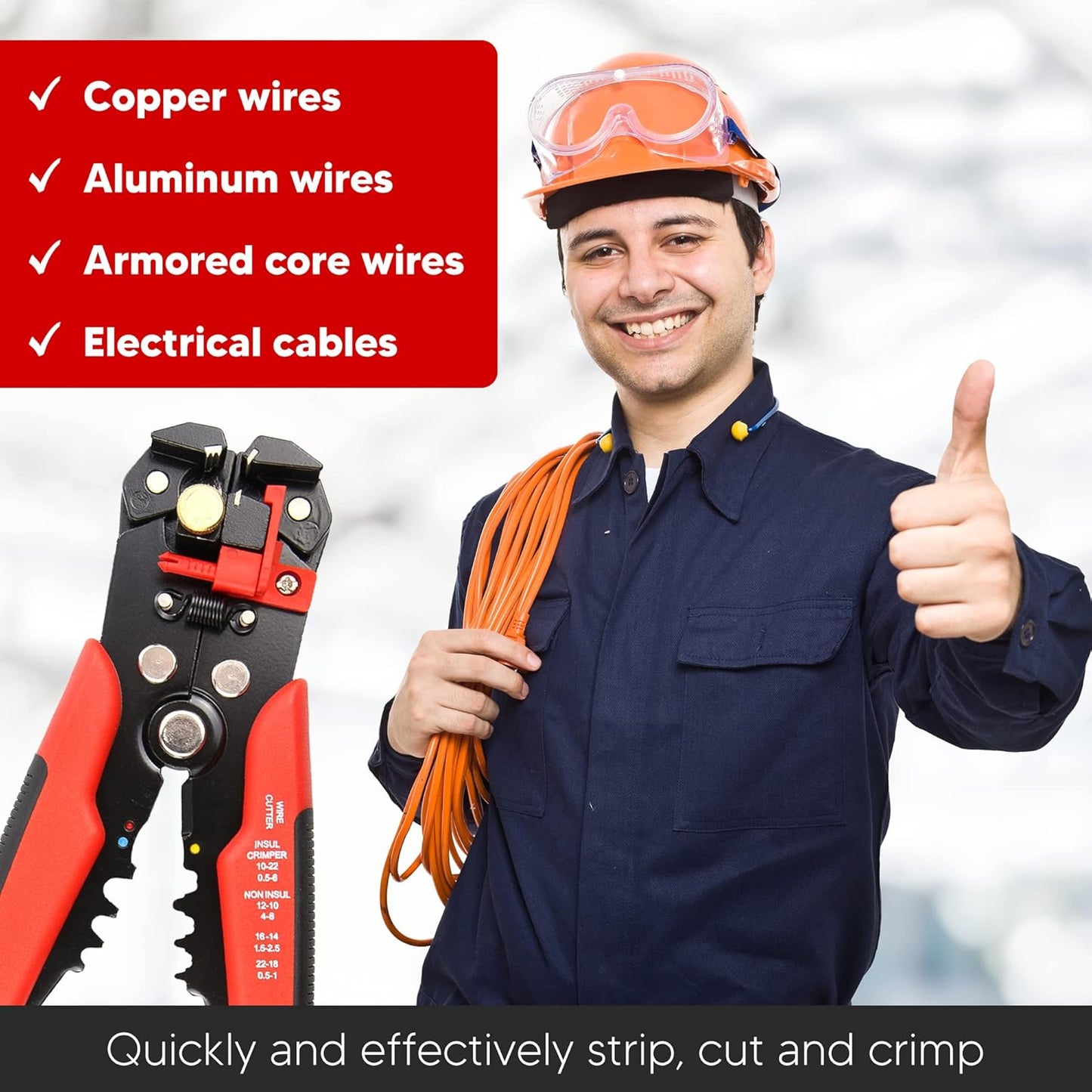 🔥Hot Sale🔥8 in 1 Multi-function Automatic Wire Stripper